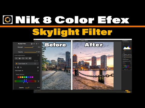 Фильтр Skylight в Nik 8 Color Efex | Добавьте естественного тепла в свои фотографии