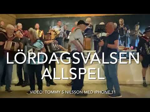 Lördagsvalsen med sång - Allspel G-dur- Mellstadraget 2022 Borlänge