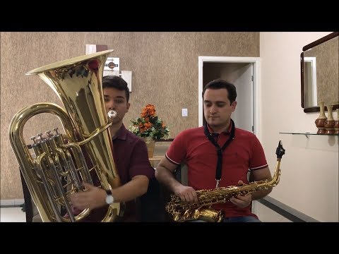 Hino 365 - Contrito venho a ti ( Tuba e Sax )