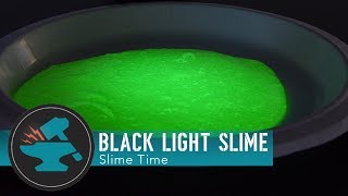 How to Make Blacklight Slime! Slime Time with Drew