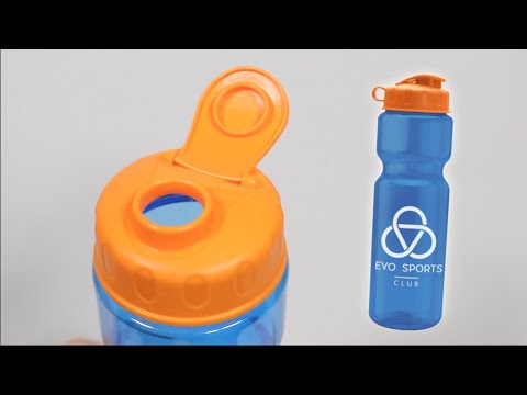 28 oz Champion Water Bottle with Flip Lid - Full Color