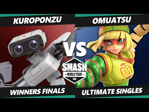SWT Japan Online Winners Finals - Kuroponzu (ROB) Vs. Omuatsu (Min Min) SSBU Ultimate Tournament