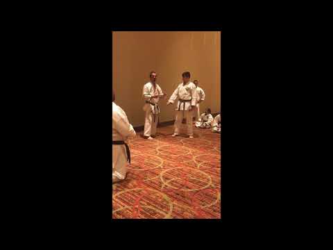 Renshi Richard Poage Naihanchi Shodan Bunkai - Opening Movements