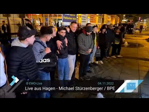 Live aus Hagen - Michael Stürzenberger BPE (13-18 Uhr)