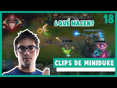Recopilación de los MEJORES CLIPS de MINIDUKE | Recopilación de Twitch España|League Of Legends|#18
