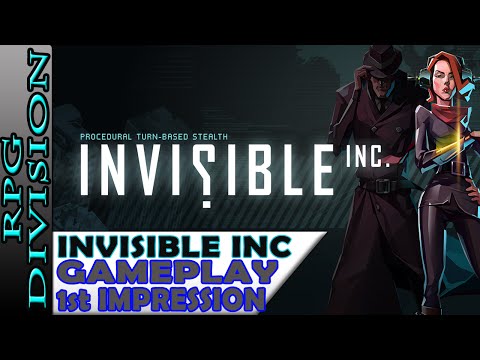 Invisible Inc - Fantastic Turn Based Stealth Game (Gameplay & 1st Impression)