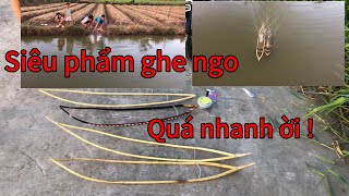 Đua Ghe Ngo điên điển tốc độ kinh khủng