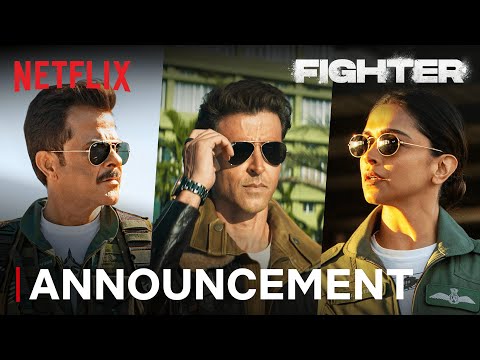 Fighter | Announcement | Hrithik Roshan, Deepika Padukone, Anil Kapoor | Netflix India