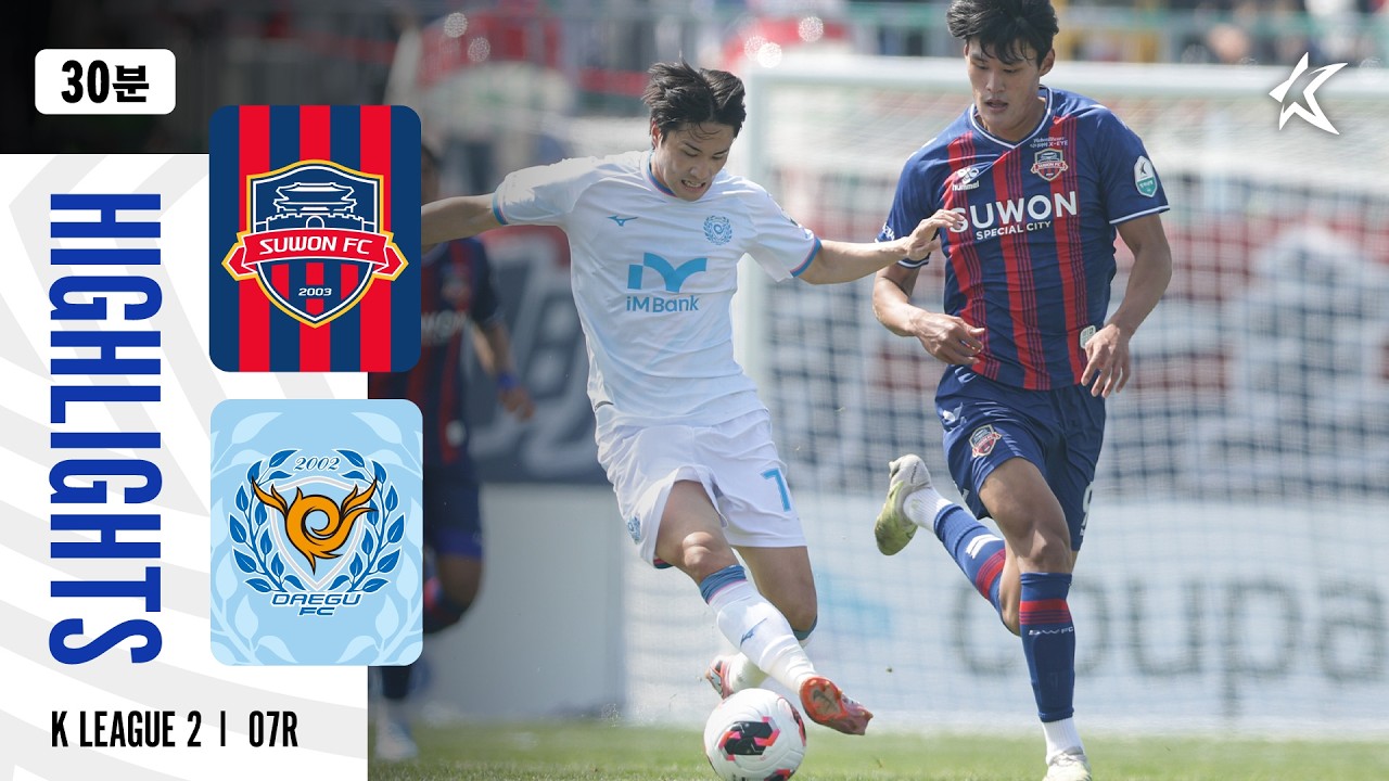 Suwon vs Daegu Highlights