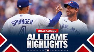 Highlights from ALL GAMES on 9/27 (A THRILLING Game 162 for the Phillies, Astros, Mad Max and MORE!)