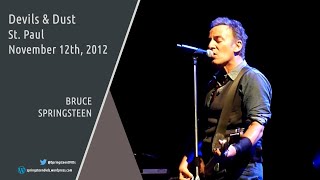Bruce Springsteen | Devils &amp; Dust - St. Paul - 12/11/2012 (Multicam/Dubbed)