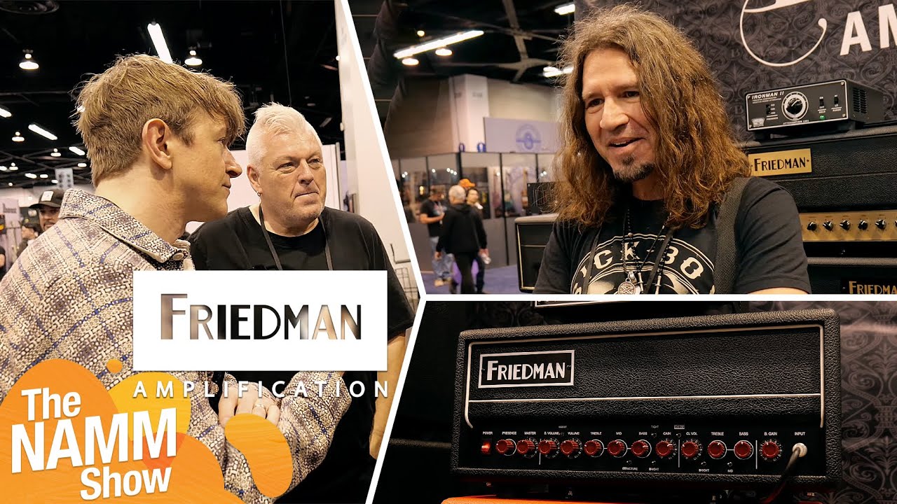 NAMM 2026 | Friedman Amplification: New Valve Amplifiers & IR-Load! (Ft. Phil X)