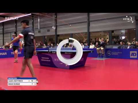 Masters 2019 Cedric Nuytinck - Nikhil Kumar