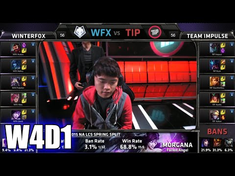 Winterfox vs Team Impulse | S5 NA LCS Spring 2015 Week 4 Day 1 | WFX vs TIP W4D1G2 VOD 60FPS