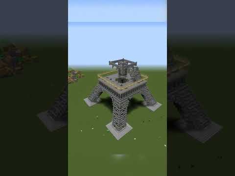 Minecraft Build - Eiffel Tower