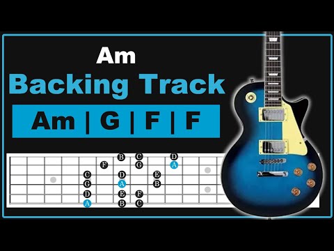 Am Backing Track | 60 Bpm | Melodic