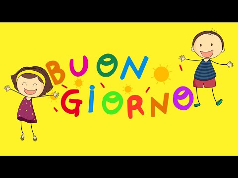 BUONGIORNO! Per ogni giorno di scuola- canzone per augurare la buona giornata- Link con testo