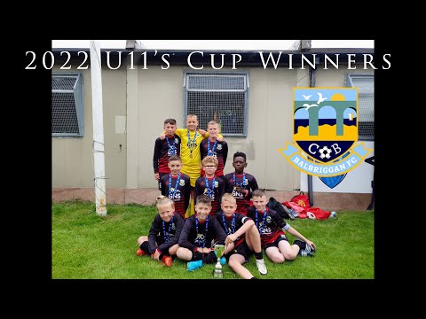 Balbriggan FC u11's Cup winners 2022