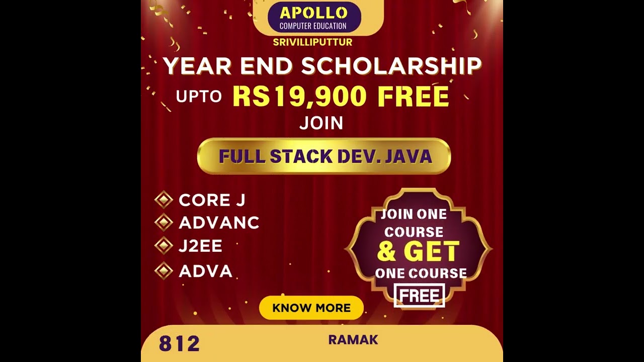 Full Stack Developer Java Year End offer #fullstack #fullstackdeveloper #java #yearend2024