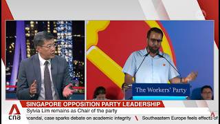 Pritam Singh stays on as opposition Workers' Party chief after special cadre meeting