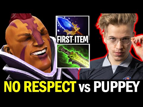 TOPSON Anti-Mage Scepter NO RESPECT Build vs Puppey Dota 2