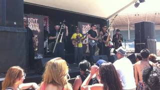LA BANDA SKALAVERA Live Van's Warped Tour 2011 pt.3