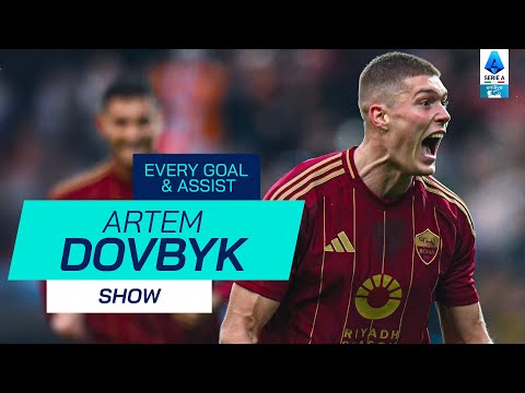 EVERY Artem Dovbyk Goal & Assist | Serie A 2024/25