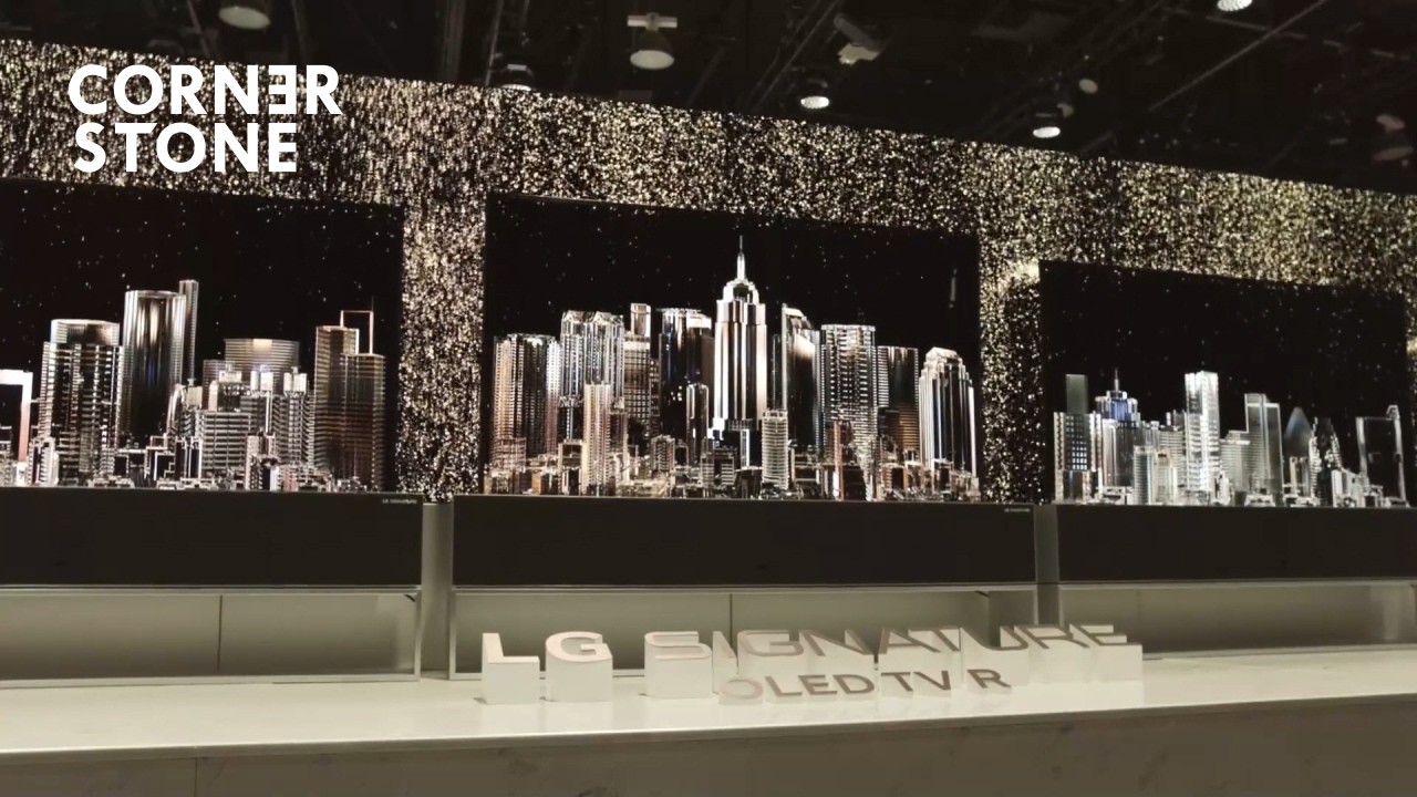 2019 CES | LG Signature OLED R Kinetic Attractor