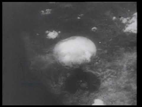 Atomic bomb dropped on Hiroshima, 1945
