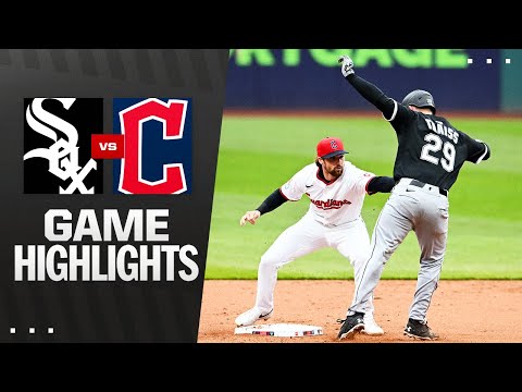 White Sox vs. Guardians Highlights (4/10/25) | MLB Highlights