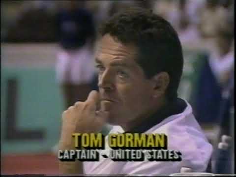 Boris Becker vs Tim Mayotte Davis Cup Playoff ("Survival") 1987