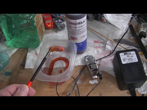 Caswell plug and plate Chrome plating kit review