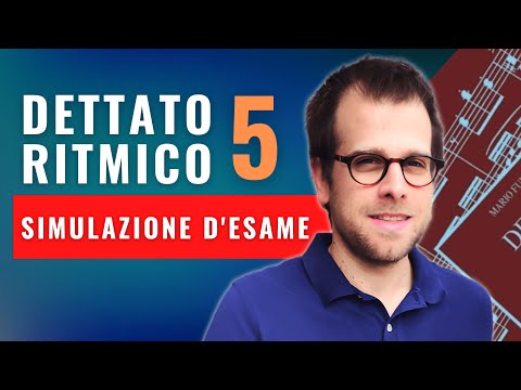 Dettato Ritmico N°5 M. Fulgoni: simulazione d'esame 2026