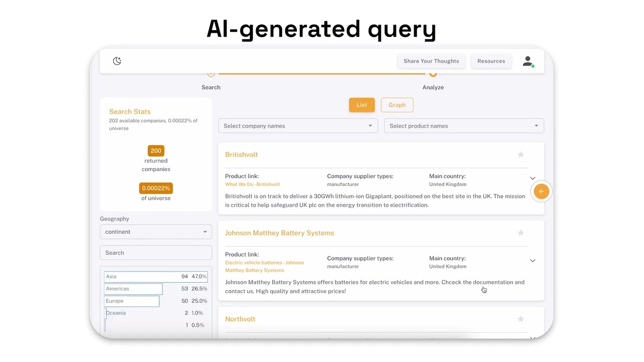 Supplier Discovery Demo