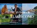Lake Como Italy Travel Vlog | Bellagio, Sunset Dinner, Private Boat Ride, Filming Locations