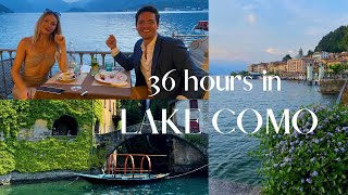 Lake Como Italy Travel Vlog | Bellagio, Sunset Dinner, Private Boat Ride, Filmin