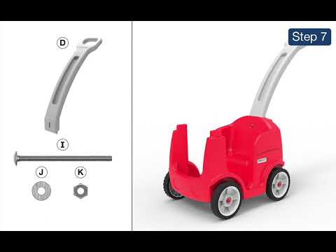 Assembly & Instructions | Roll & Stroll Quiet Ride Push Car | Simplay3