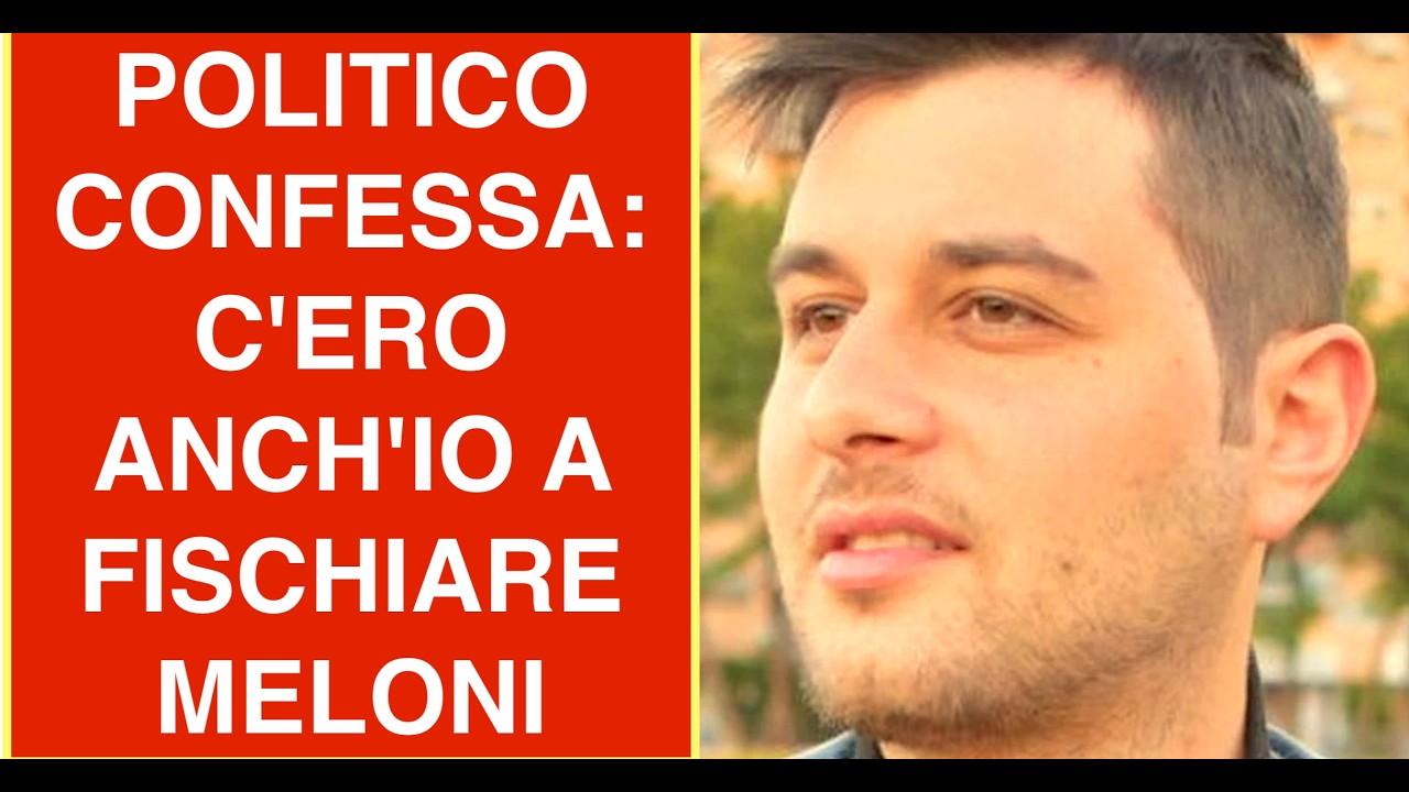 POLITICO CONFESSA: C'ERO ANCH'IO A FISCHIARE MELONI