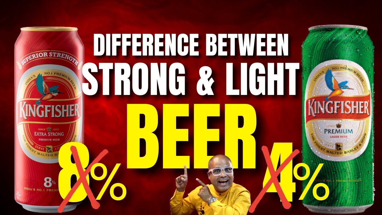 Difference Between Light Beer & Strong Beer Did You Know Perfectly | HINDI | Cocktails India