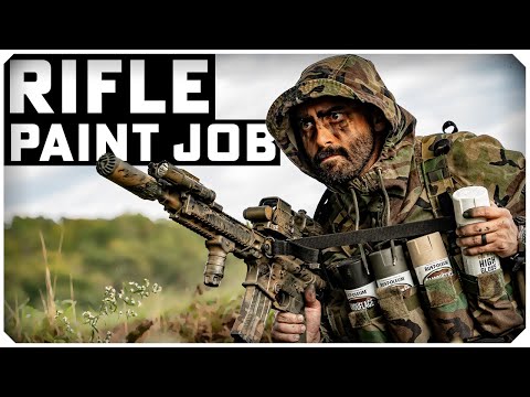 Rifle Paint Jobs | How to Spray-Paint Your Rifle for Camo & Concealment and Why You Should