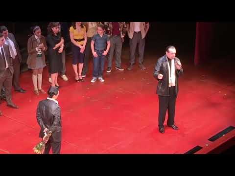 A Bronx Tale The Musical Bobby Conte Thornton Final Show Chazz Palminteri’s Speech