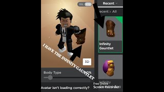 Roblox Infinity Gauntlet Tutorial Apk Roblox Robux - roblox infinity gauntlet how to get