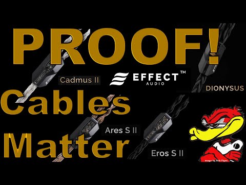 Effect Audio Cables - Eros S II, Cadmus II, Ares S II and Dionysus. IEM cables make a difference!!!