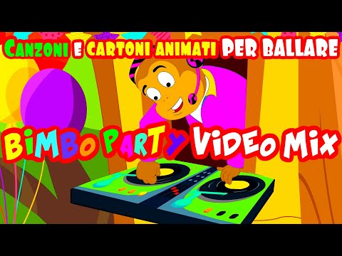 BIMBO PARTY VIDEO MIX: Canzoni per bambini e bimbi - Cartoni animati