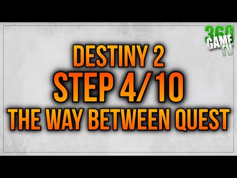 Step 4/10 The Way Between Quest Guide - Equilibrium Dungeon - Offensive Form Praxic Blade Destiny 2