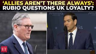 ‘US learned that allies aren’t always there…’: Rubio’s subtle dig at UK as US set to hit Iran hard?