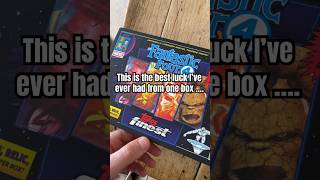 by far the greatest luck I’ve ever had! #topps #toppsmarvel #toppsfinest #fantasticfour #auto