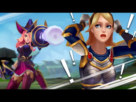 Destroying Lux girlies with Axiom Arc Lethality Miss Fortune Support ONE SHOT ULTs