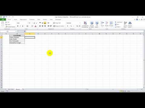How to capitalize all the words in a cell in excel