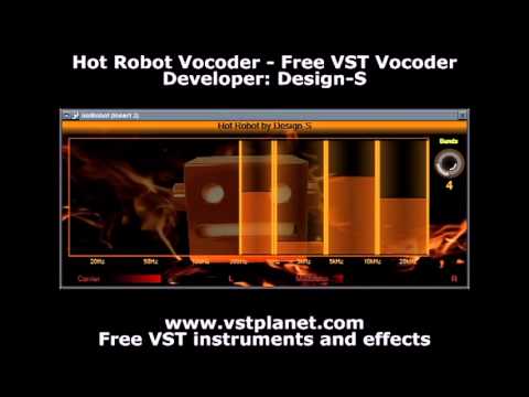Hot Robot Vocoder - Free VST Vocoder - vstplanet.com